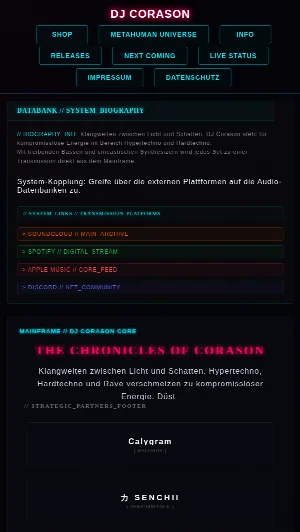 Screenshot DJ Corason – Mobil