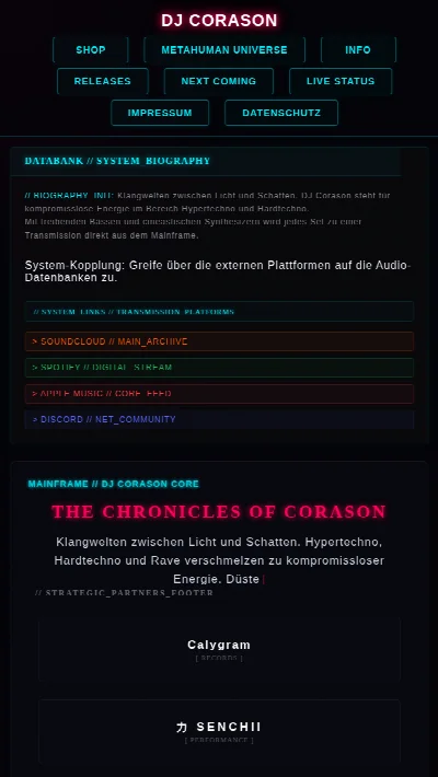 Screenshot DJ Corason – Tablet