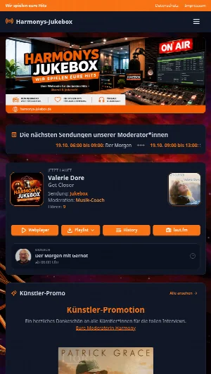 Screenshot Harmonys Jukebox – Mobil