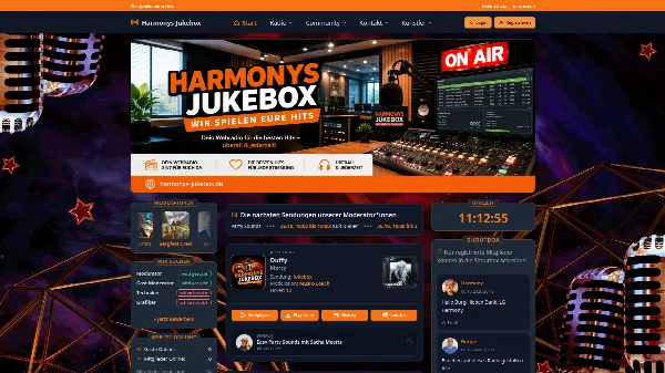 Screenshot Harmonys Jukebox – Desktop