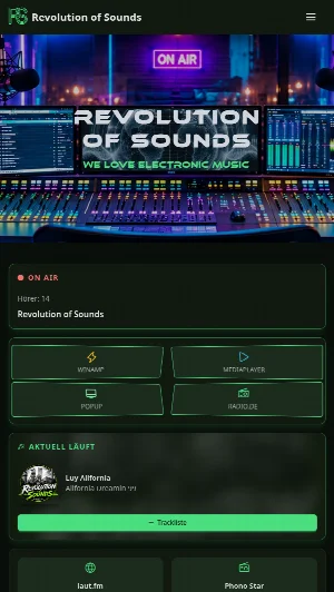 Screenshot Revolution of Sounds – Mobil