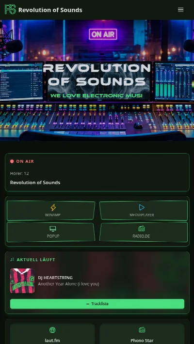 Screenshot Revolution of Sounds – Tablet